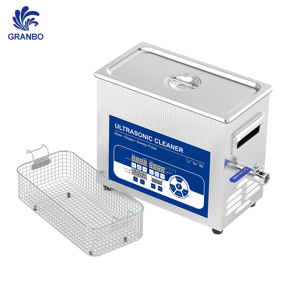 Ultrasonic Cleaner Lab - GranboSonic 4.5L 200W Ultrasonic Cleaner 40/68/80/100/120KHz