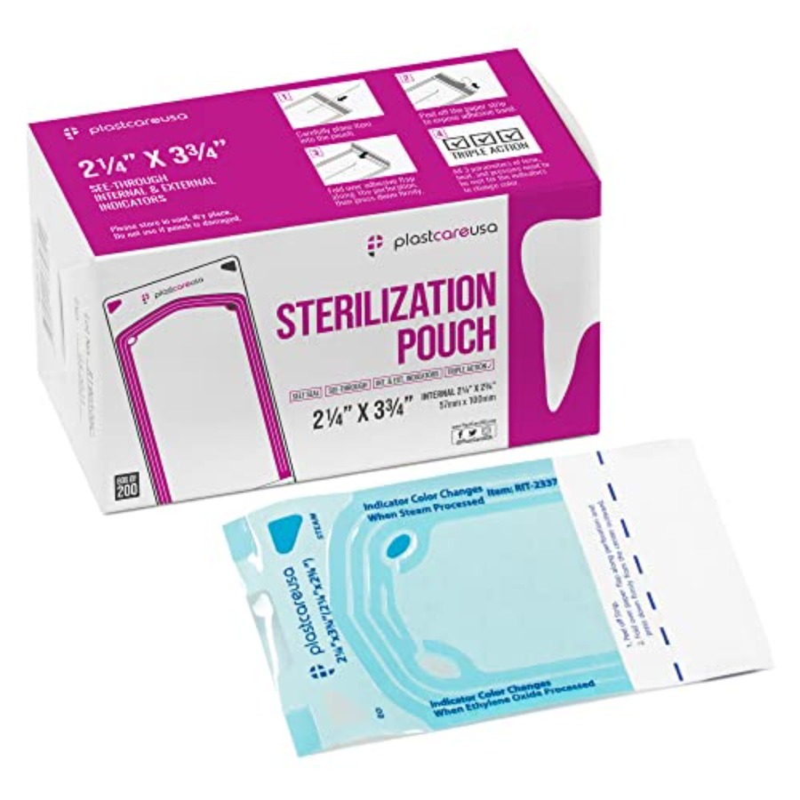 Medical X - 2.25 x 2.75 Self Sealing Sterilization