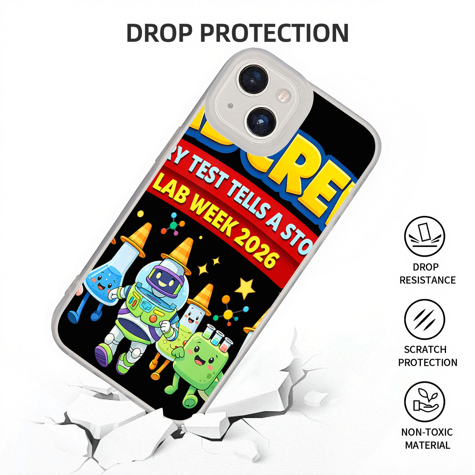 New Armor Bumper Shockproof La - Medical Laboratory Scientist reseña y precio