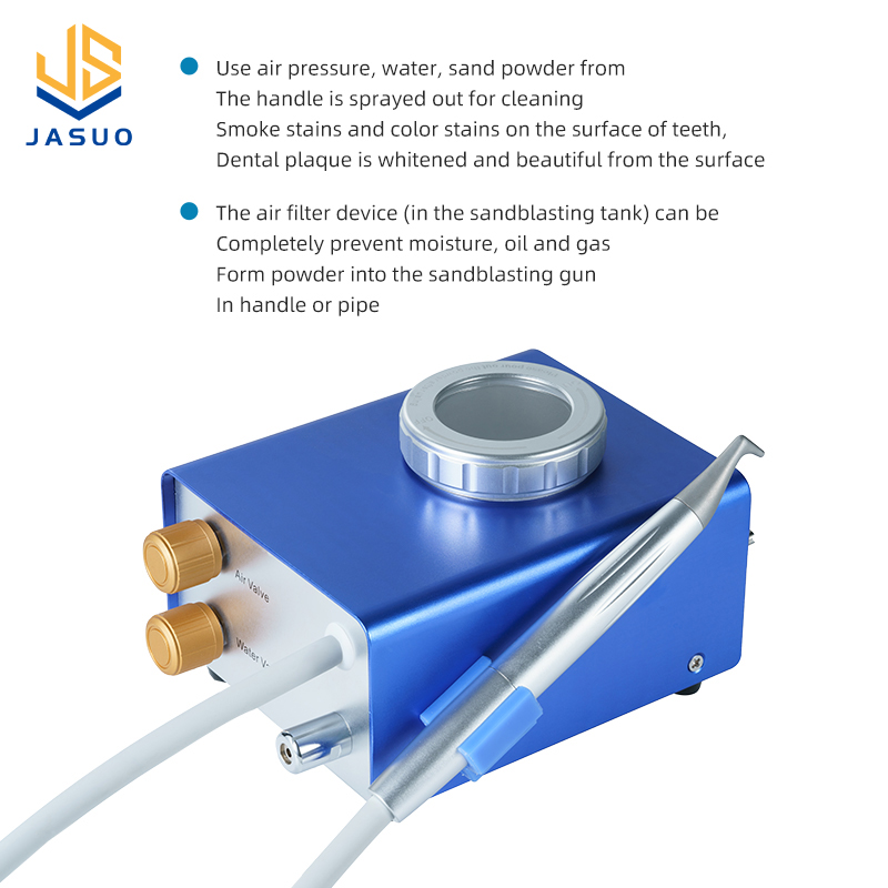 Dental Teeth Cleaning Sandblas - Ultrasonic Cleaner Lab reseña y precio