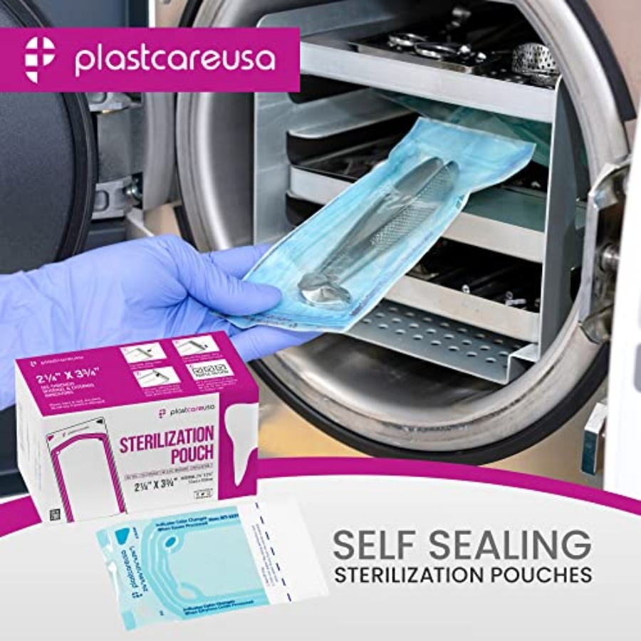 2.25 x 2.75 Self Sealing Steri - Medical X reseña y precio