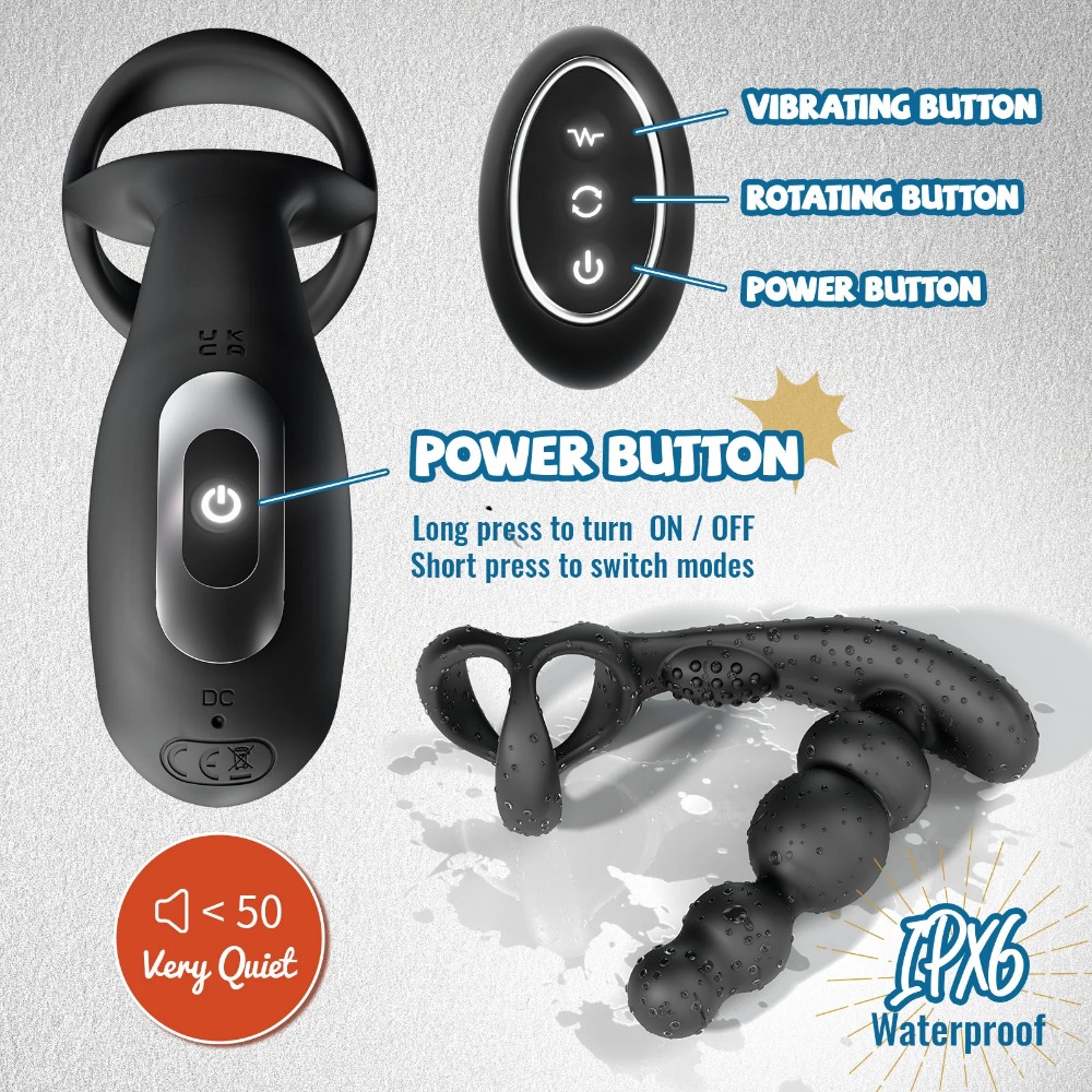 Male Prostate Massager Vibrato - Medical X reseña y precio