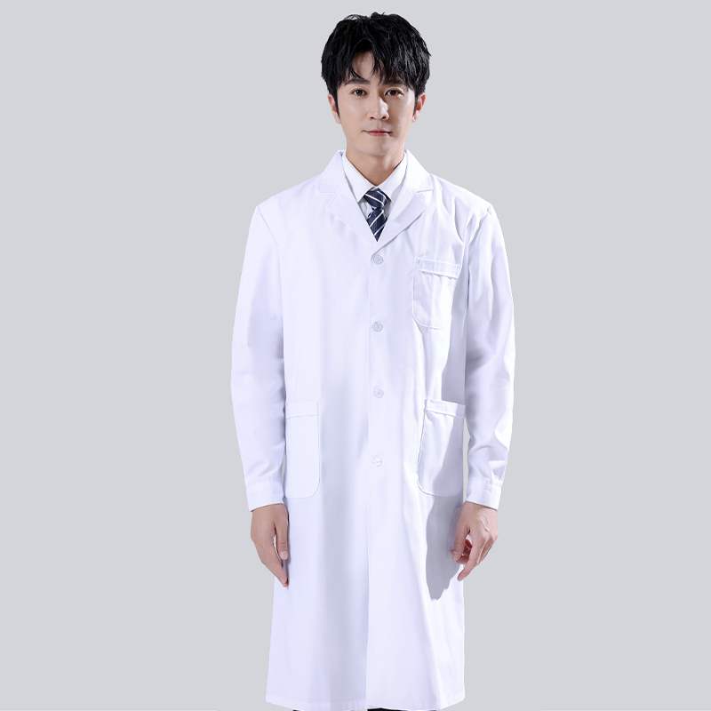 Male's White Medical Coat Men  - Medical Laboratory Scientist reseña y precio