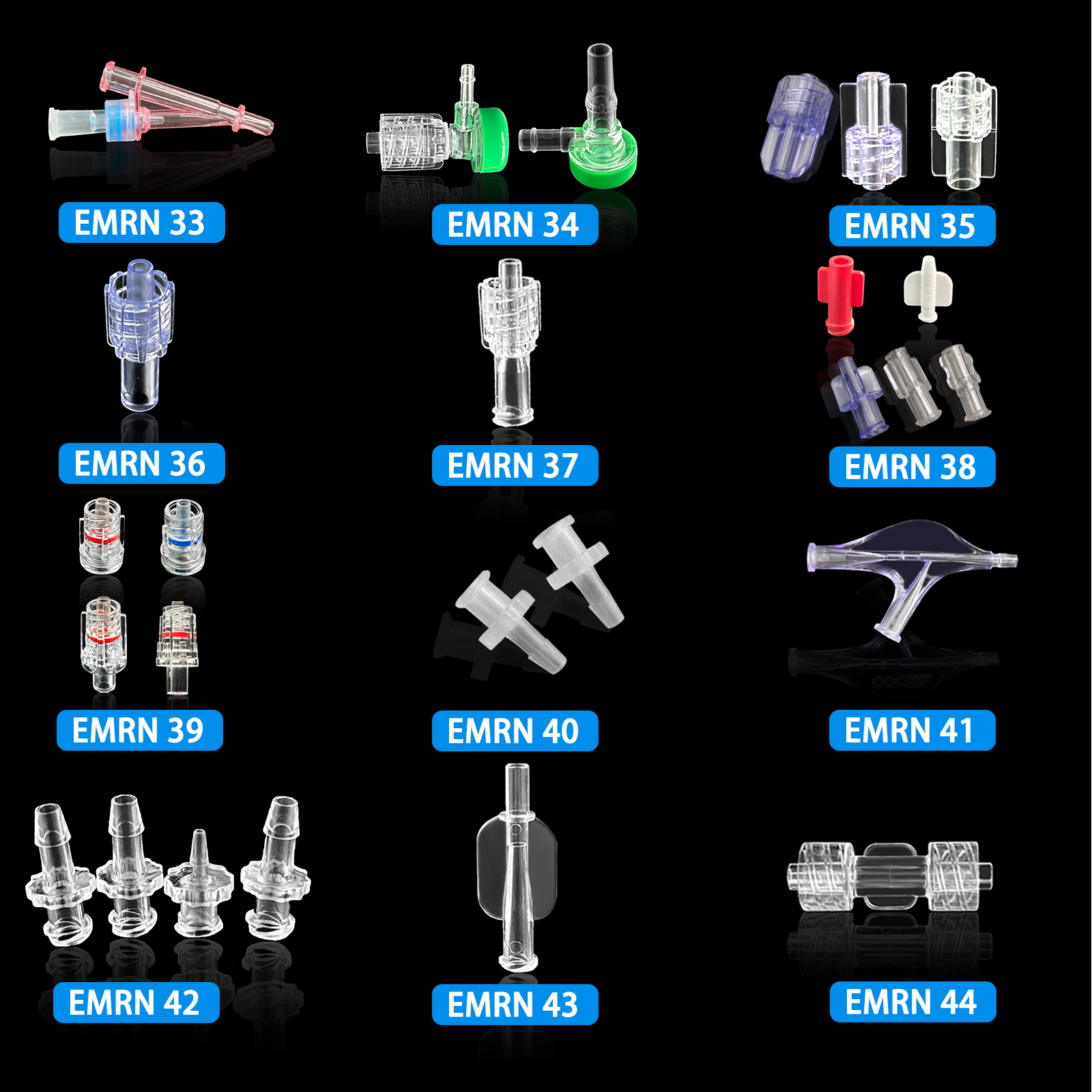 100 male Luer-lock connectors  - Medical Lab reseña y precio