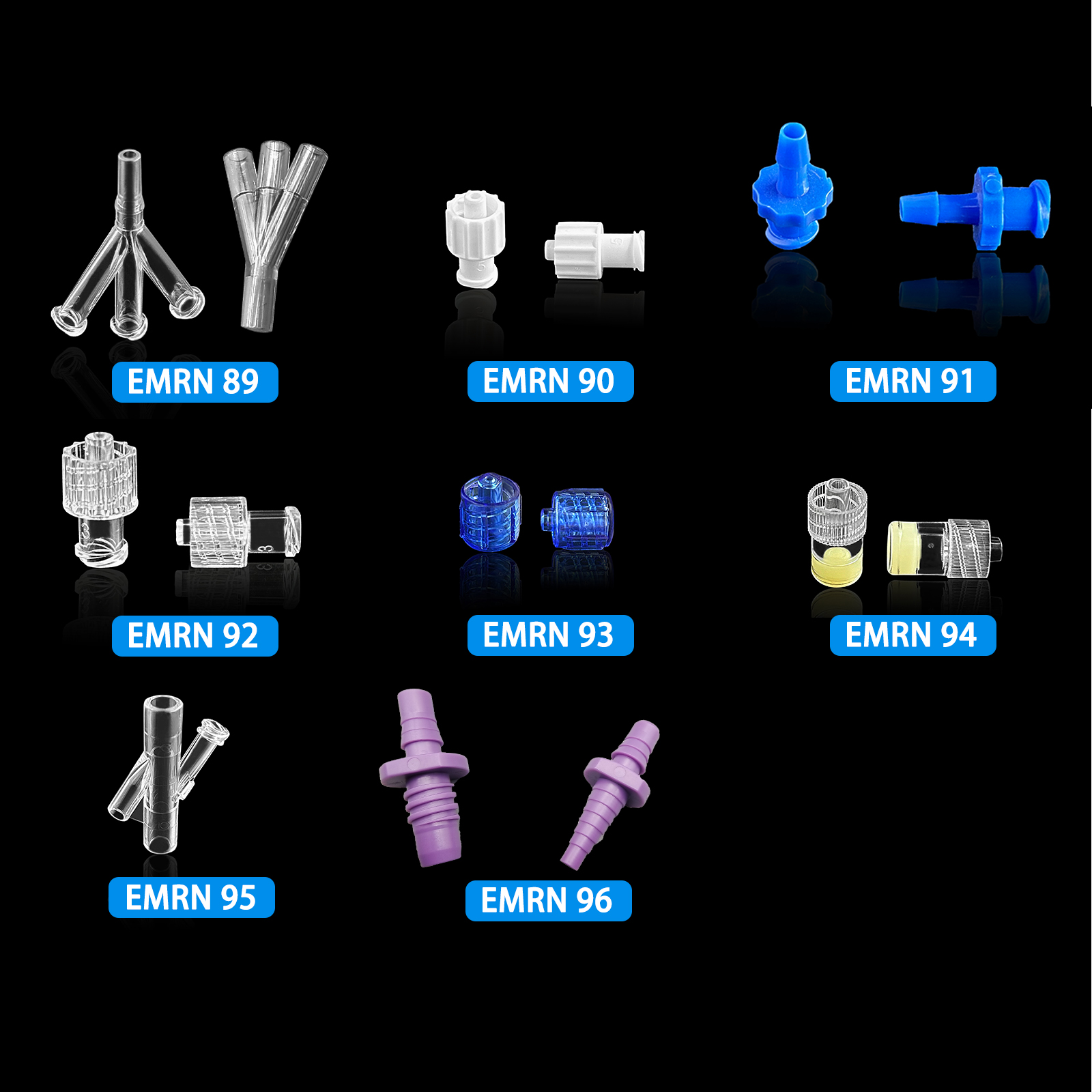 100 male Luer-lock connectors  - Medical Lab reseña y precio