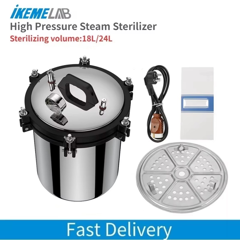 IKEME 18/24L Portable Autoclav - Medical Lab reseña y precio