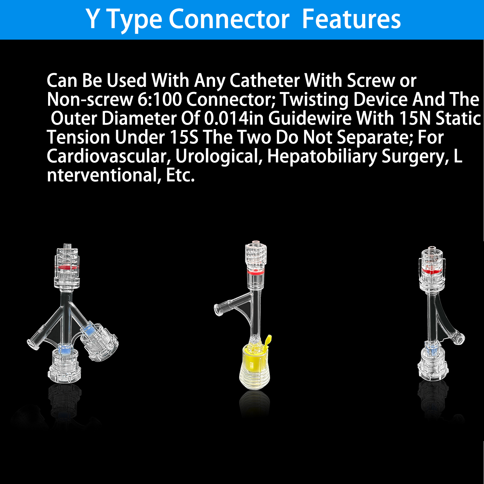 50-Piece Y-Connector Set for R - Medical Lab reseña y precio
