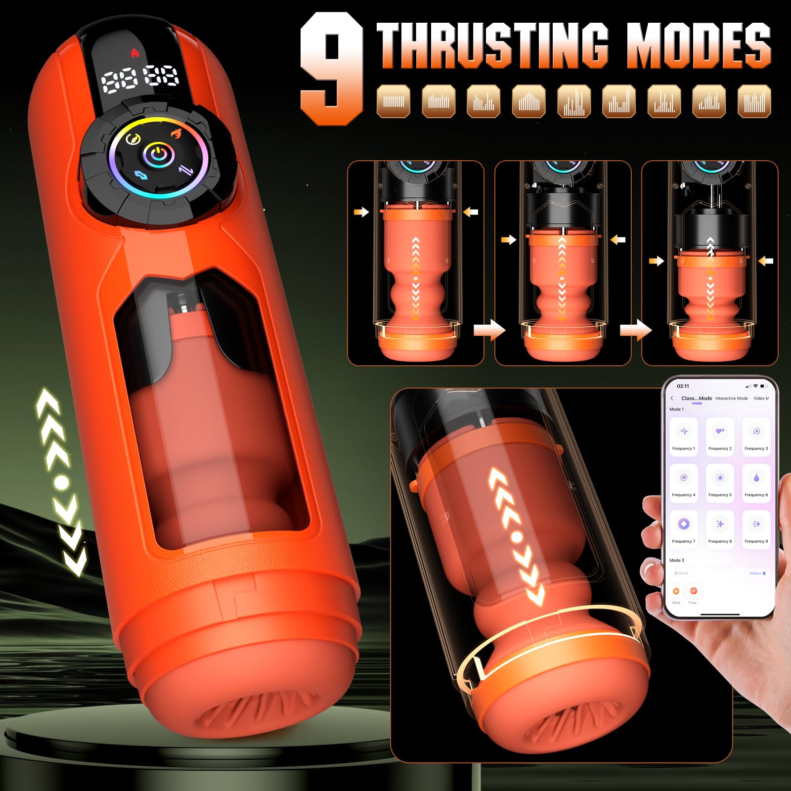 KUSHOR Heating Automatic Male  - Medical X reseña y precio