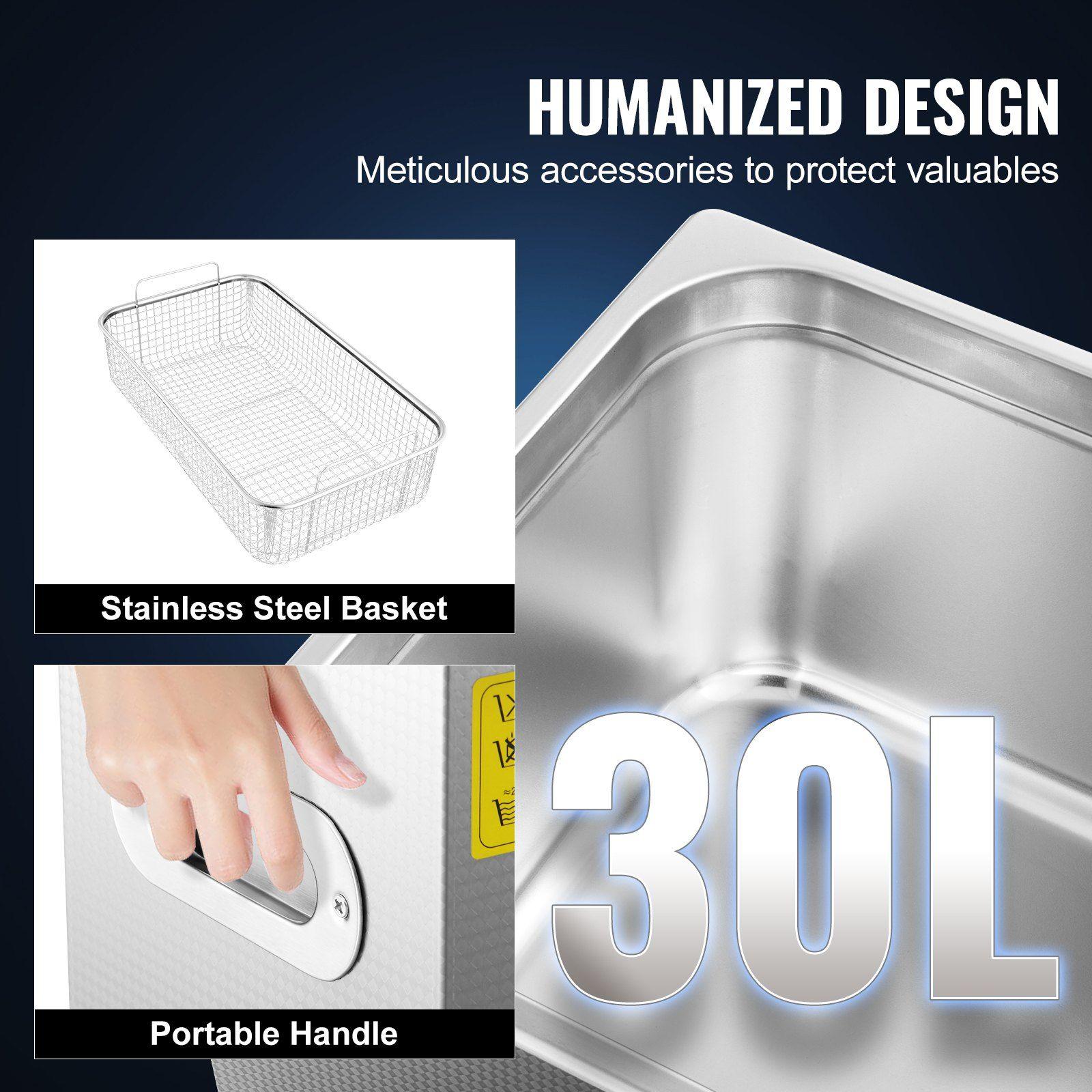 30L SUS304 Ultrasonic Cleaner  - Ultrasonic Cleaner Lab reseña y precio