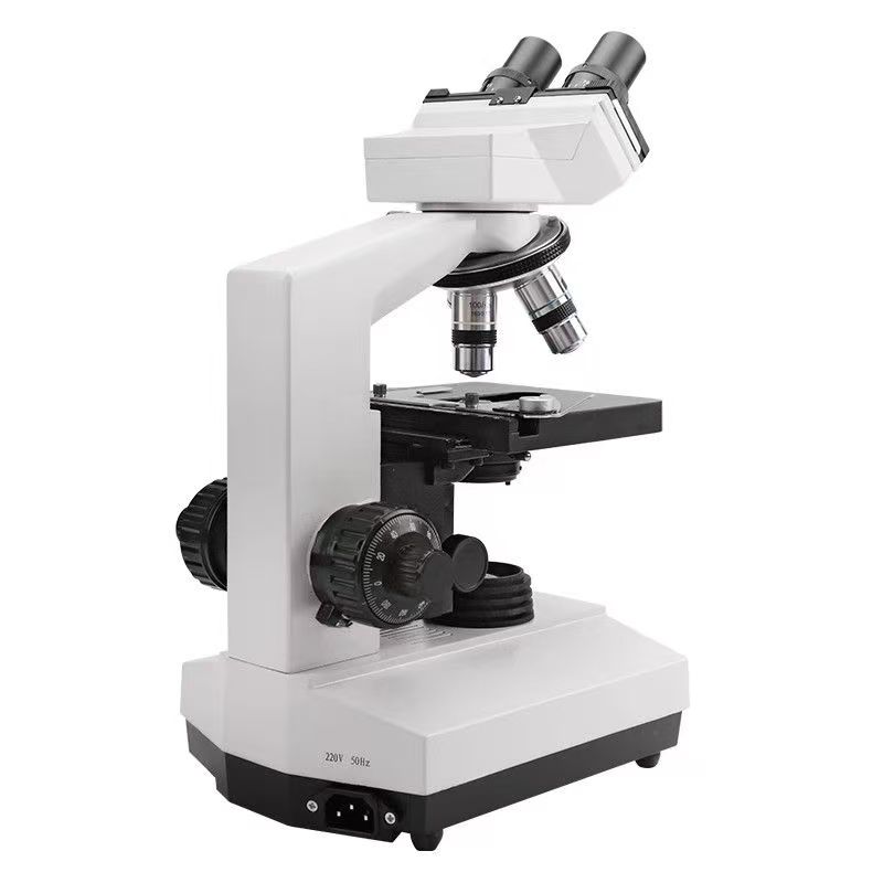 Optical Binocular Microscope f - Medical Lab Study reseña y precio