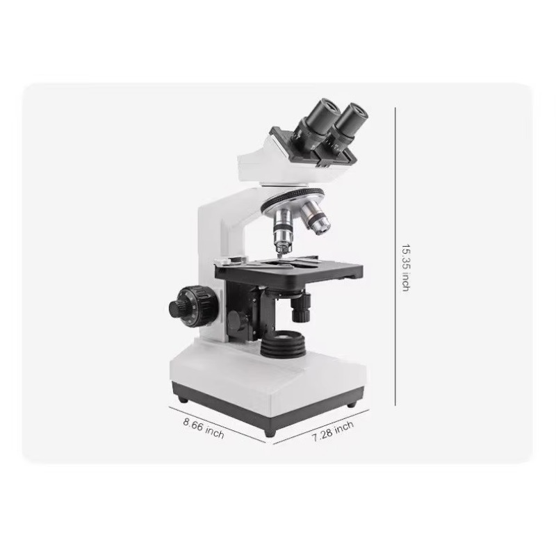 Optical Binocular Microscope f - Medical Lab Study reseña y precio