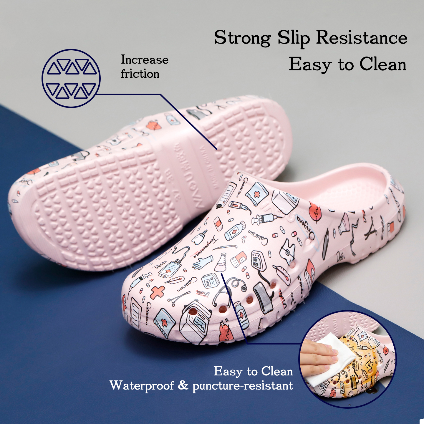 Medical Print Shoes EVA Non-sl - Medical Lab reseña y precio