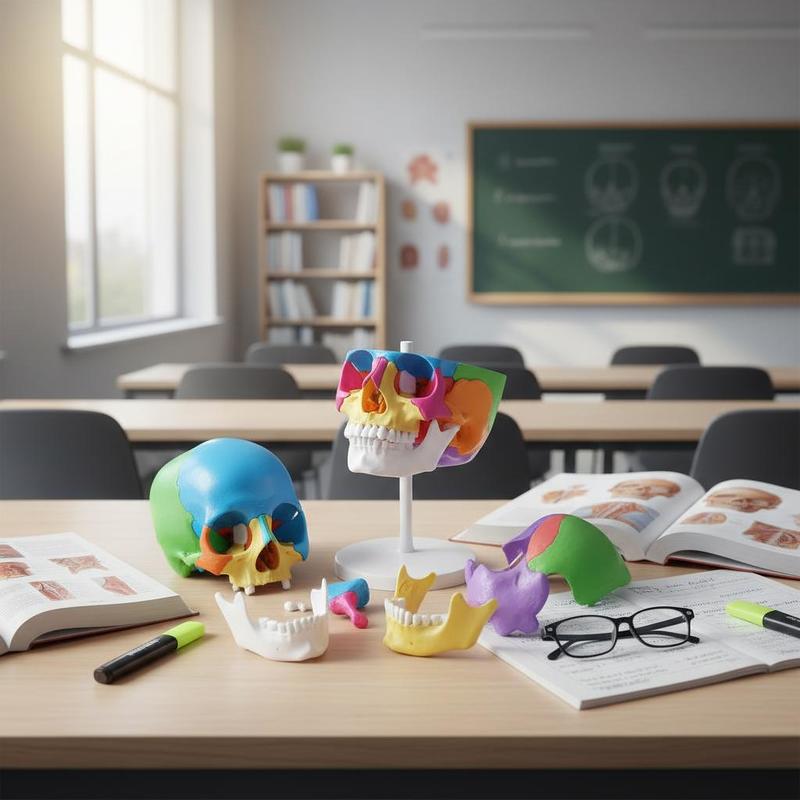 Anatomy Cranium Replica 1:1 Sc - Medical Lab Study reseña y precio